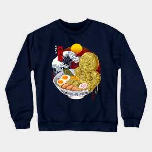 The Great 'Ramen'ses Waves Crewneck Sweatshirt